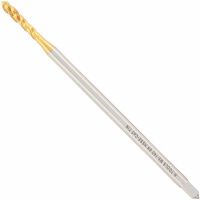 Метчик машинный спиральный удлиненный М6х1 мм DIN 371 XL HSSE-TiN H-Tools 32183THT, метрическая резьба