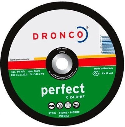 Отрезной круг по камню 115х3х22,23 (C24R) DRONCO DR-1117015 - фото