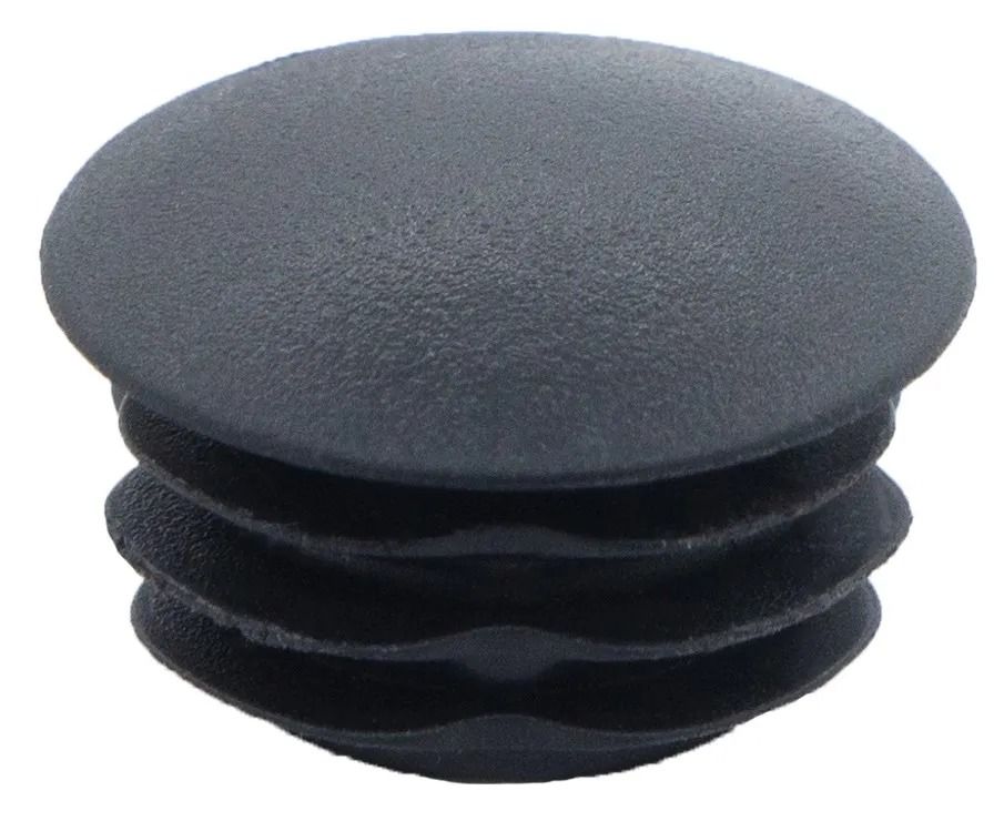 Заглушка внутренняя для круглых труб ДЧН, пластик, цвет в ассортименте - фото