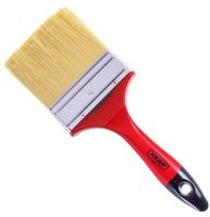 Кисть плоская с пластиковой ручкой Кедр, смешанная щетина