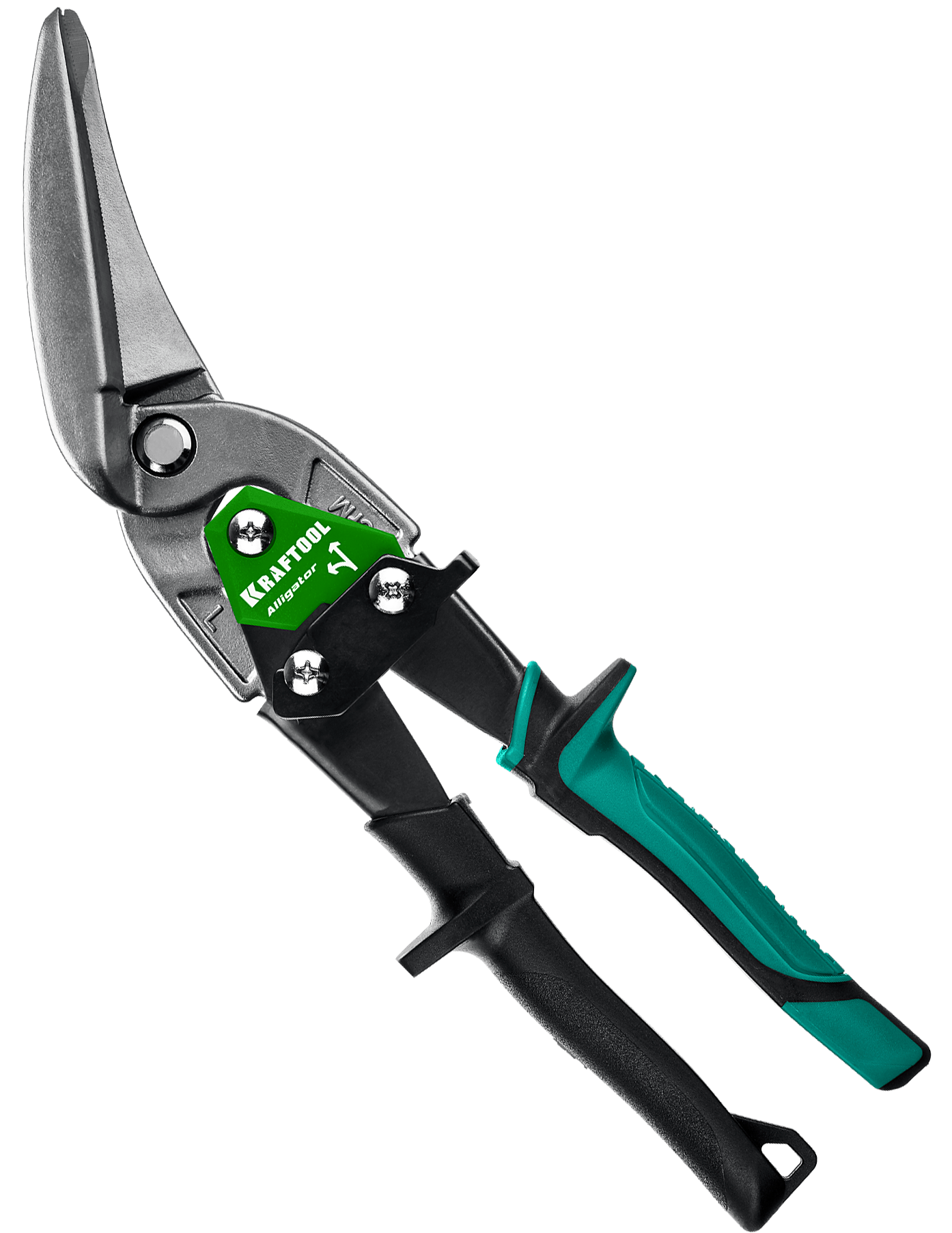 Ножницы по металлу левые усиленные с выносом 280 мм Alligator Kraftool 2328-LL - фото