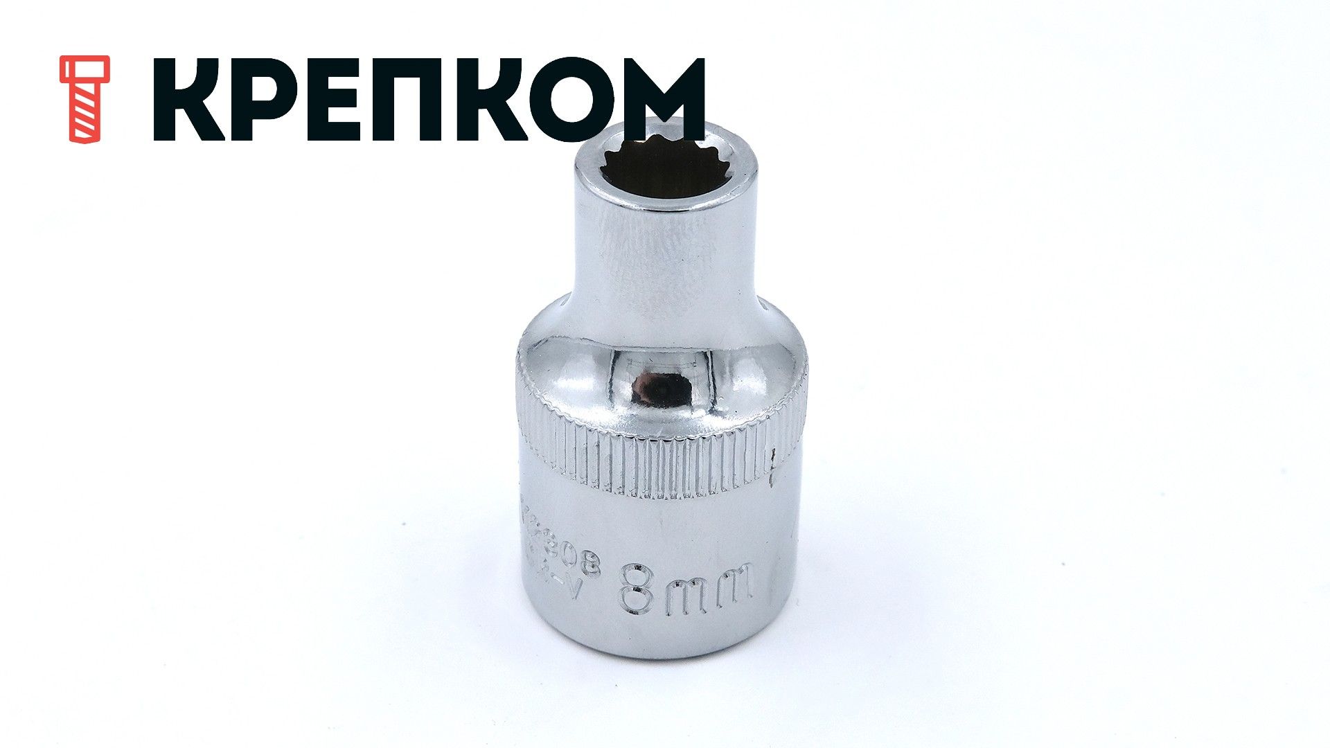 Торцевая головка 1/2"DR, 12-гранная Ombra - фото