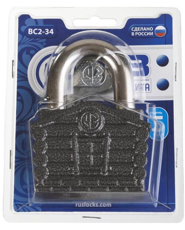 Замок висячий дисковый ЧАЗ ВС2-34 - фото