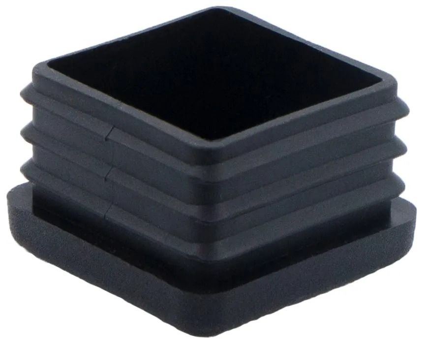 Заглушка внутренняя для квадратных труб ДЧН, пластик, цвет в ассортименте - фото
