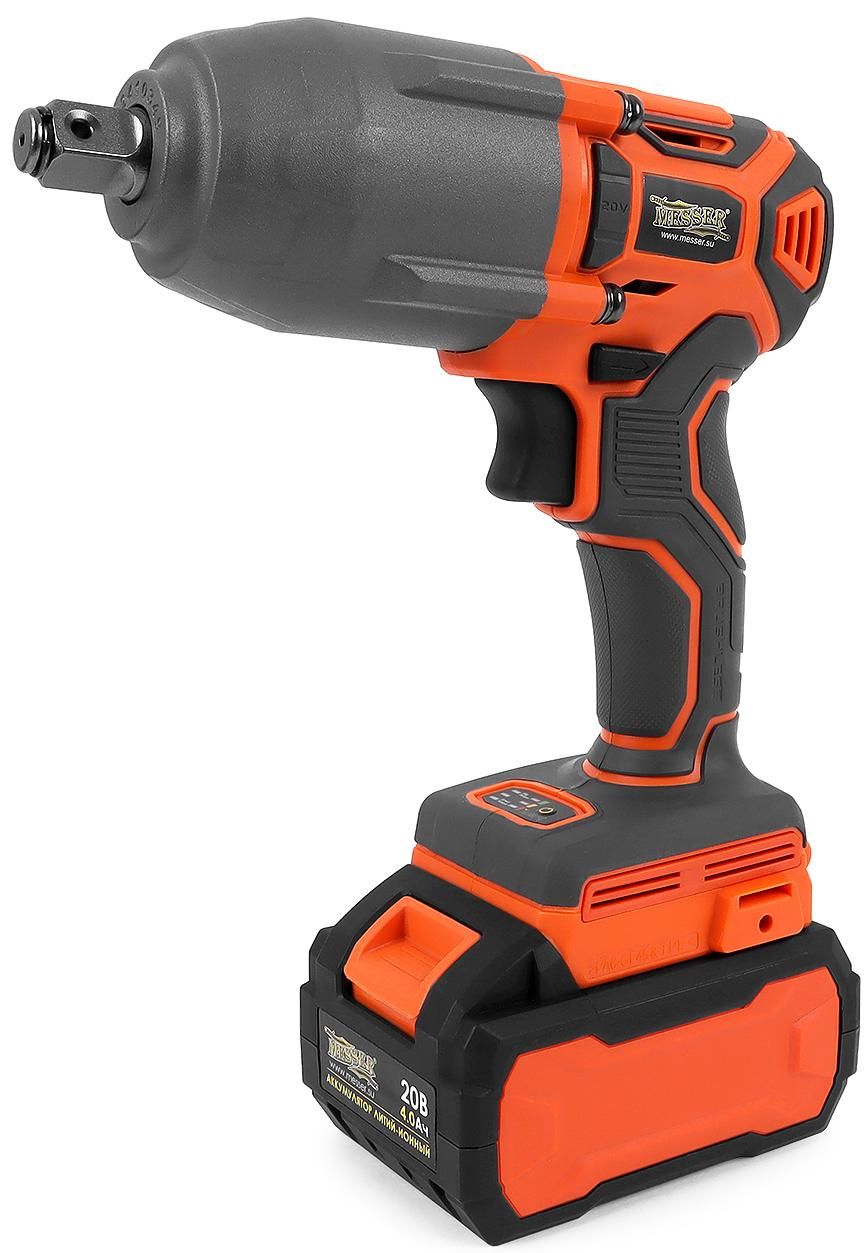 Изображение товара Аккумуляторный ударный гайковерт Messer DCW6 1000 Нм 20В 4Ач