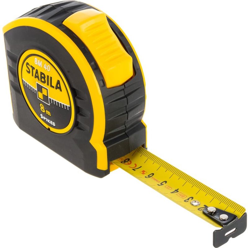Рулетка 8 м 25 мм Stabila ВМ 40 SP 17745 - фото