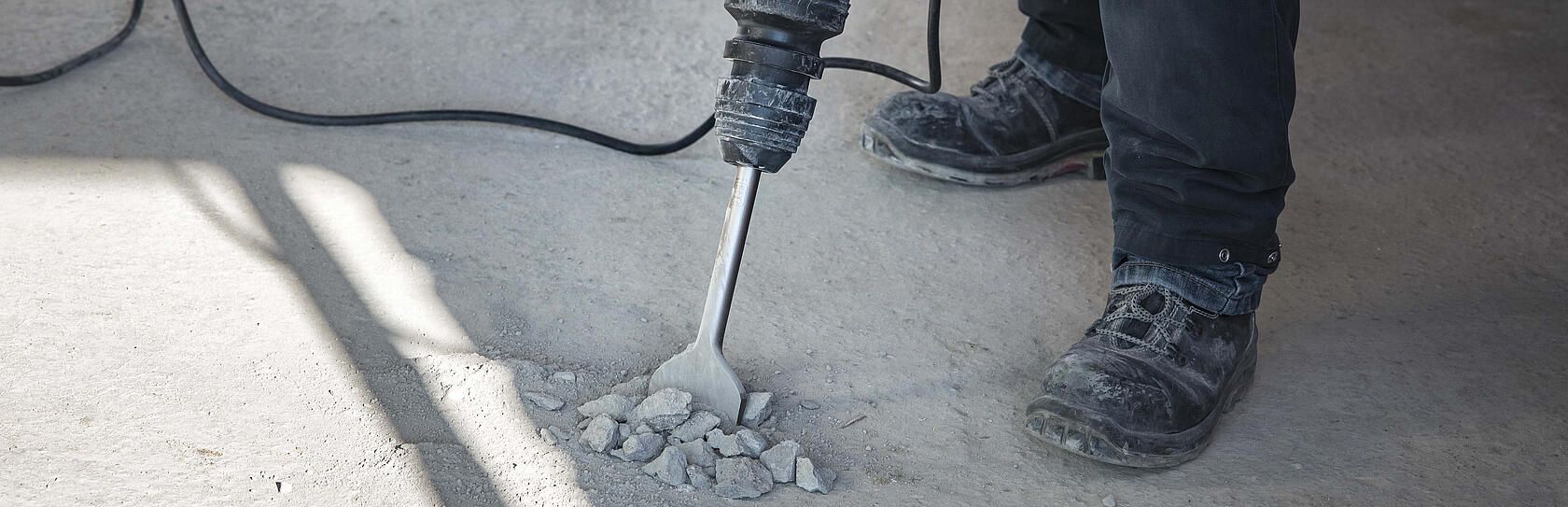 Долото плоское 400х25 мм SDS-max Heller 22881, 5 шт - фото