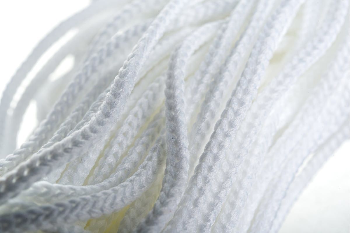 Шнур хозяйственный полиэфирный СИБИН, белый - фото