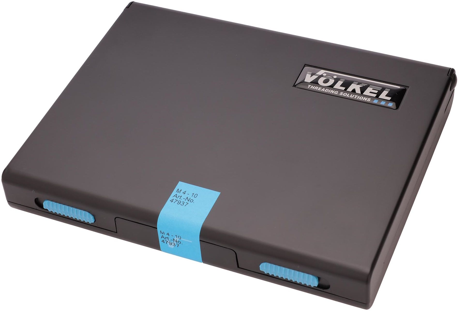 Набор метчиков машинных спиральных М4-М10 150 мм HSSE DIN 371XL Volkel 47937, метрическая резьба, 5 предметов - фото