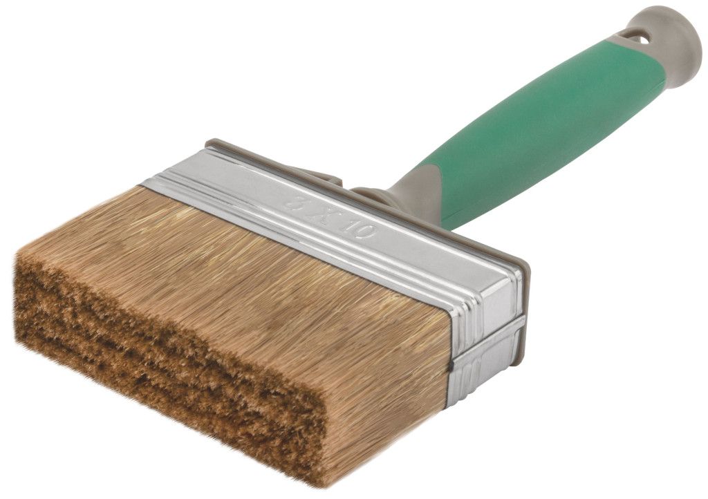 Макловица с двухкомпонентной ручкой 100х30 мм Master Color Pro 30-0592, смешанная щетина - фото