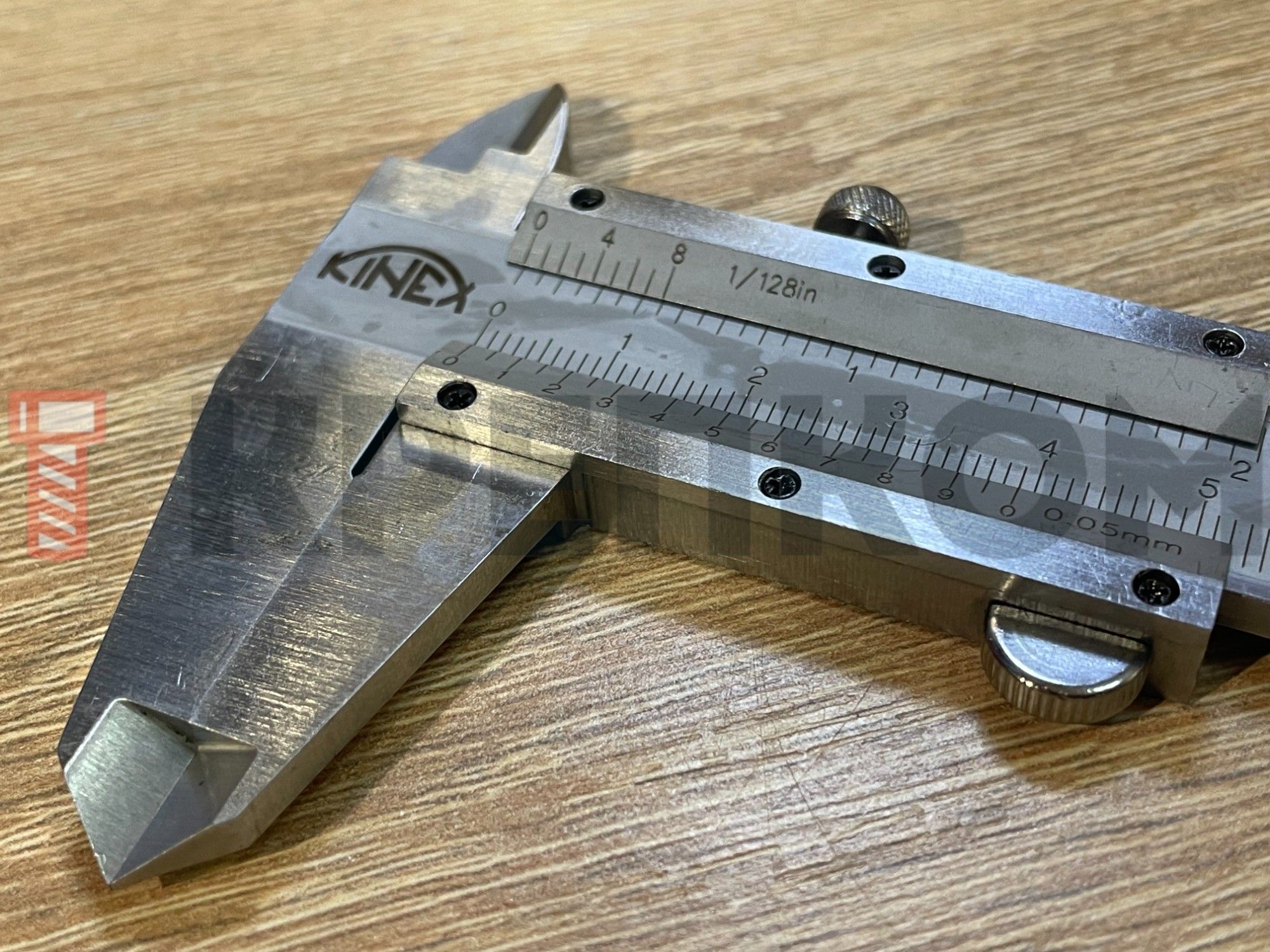 Штангенциркуль нониусный ШЦ-1 DIN 862 Kinex - фото