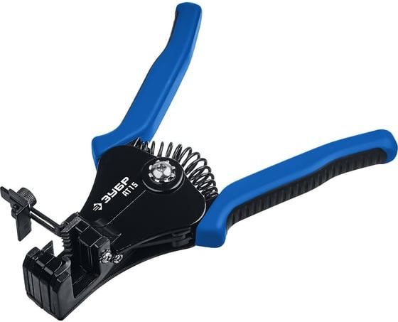 Стриппер полуавтоматический для снятия стандартной изоляции 6 гнёзд 0,5 - 6 мм² ЗУБР АT-15 22685 - фото