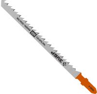 Полотна по дереву T301CD для электролобзика 100 мм 6TPI, ЗУБР 15582-4_z02, У8А сталь, 2 шт