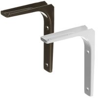 Уголок-кронштейн с ребрами жесткости Stayer Master, сталь