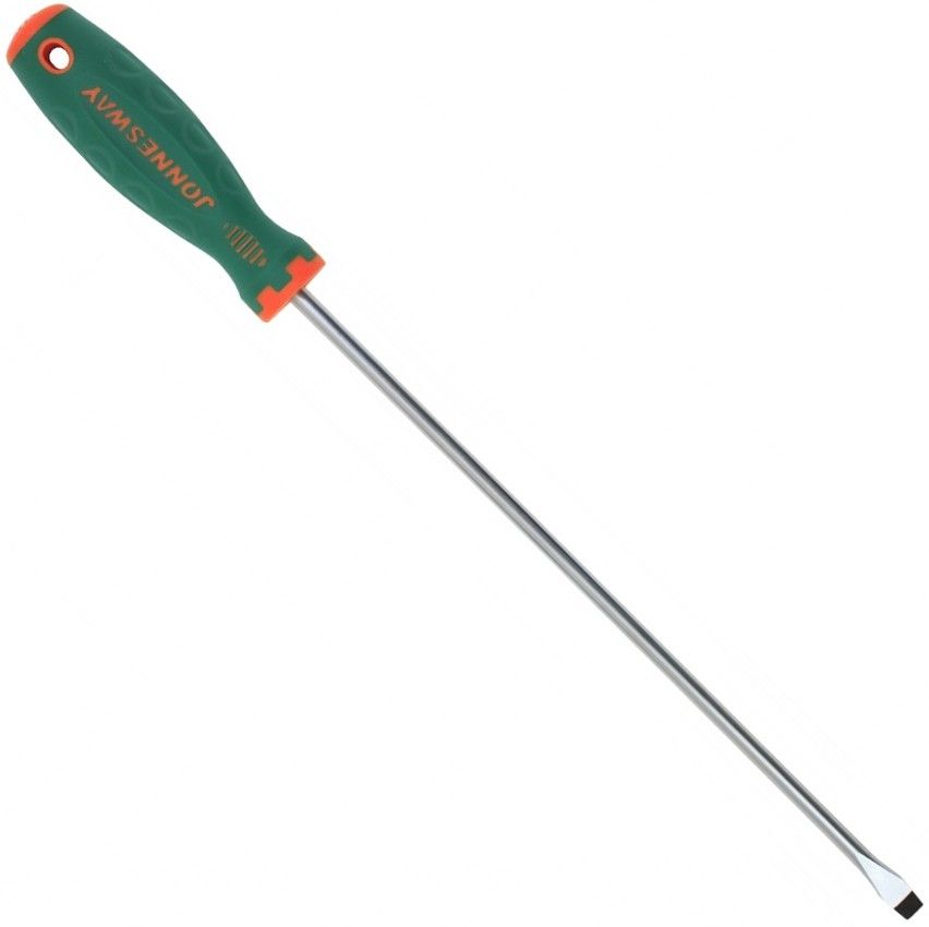 Изображение товара Отвёртка шлицевая SL8.0х300 мм Jonnesway ANTI-SLIP GRIP D71S8300