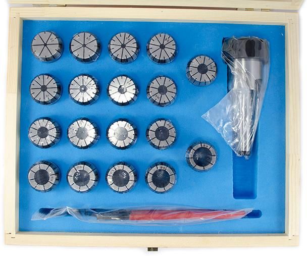 Патрон цанговый КМ2 ER32 с комплектом цанг 3-20 мм РИ ri.263.70 - фото