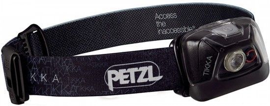 Налобный светодиодный фонарь Petzl Tikka, черный - фото