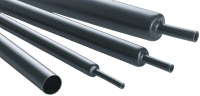 Трубка термоусаживаемая с клеевым слоем, не поддерживающая горения 4,8/1,6 мм, 3:1 IAKT Raychman, черная