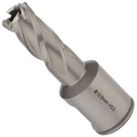 Сверло корончатое по металлу 12х63/30 мм Weldon 19 HSS-G Terrax by Ruko 108212TX