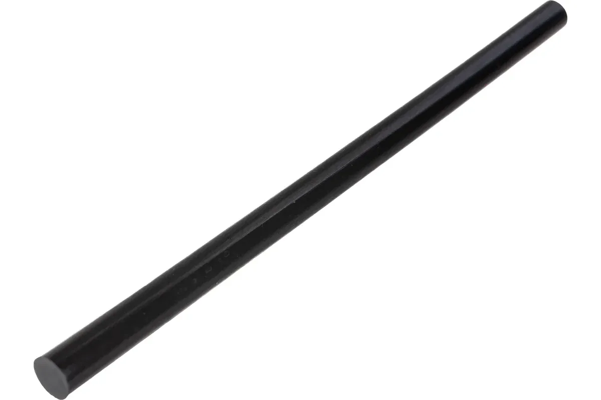 Стержни клеевые 11х200 мм ковролину/коже Black Stayer Prof 2-06821-D-S06, чёрные, 6 шт - фото