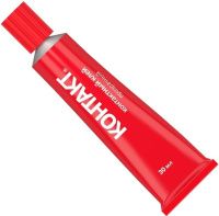 Контактный клей прозрачный 30 мл Контакт 24300