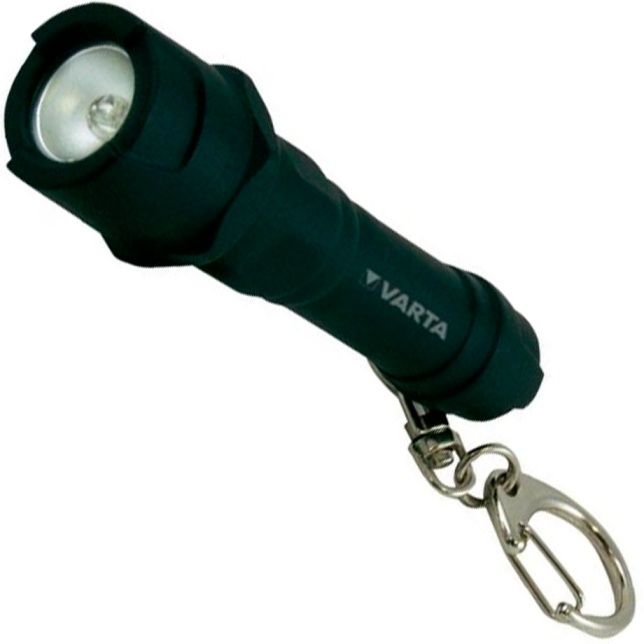 Фонарь светодиодный ручной суперударопрочный 1AAA Varta Indestructible Key Chain 16701101421 - фото