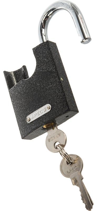 Замок навесной APECS PD-44-60-Blister, чугун - фото