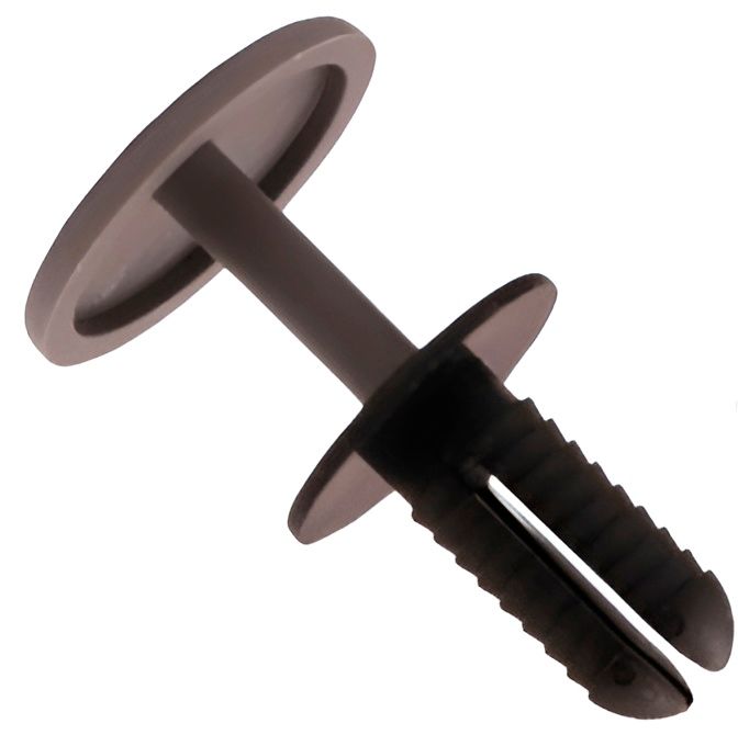 Клипса автомобильная крепежная с нажимным штырьком AS-1427 - фото