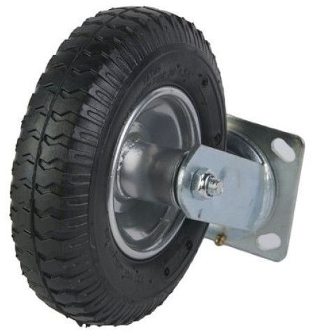 Колесо пневматическое поворотное резиновое 210 мм PRS 80 - фото