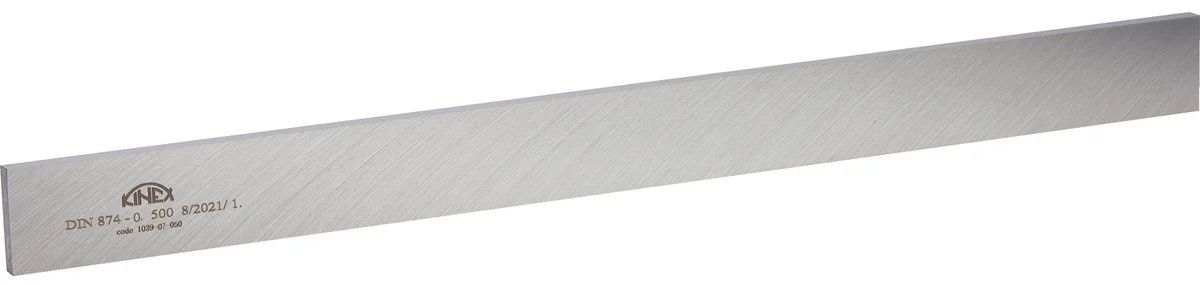 Линейка поверочная ШП класс 0 DIN 874 Inox Kinex, нержавеющая сталь - фото