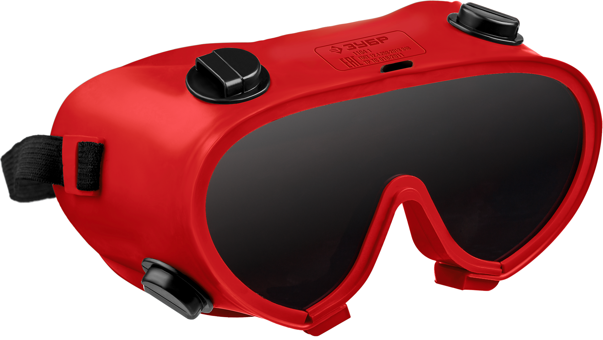 Очки газосварщика закрытого типа с непрямой вентиляцией ЗУБР ГС-5 1104_z01 - фото