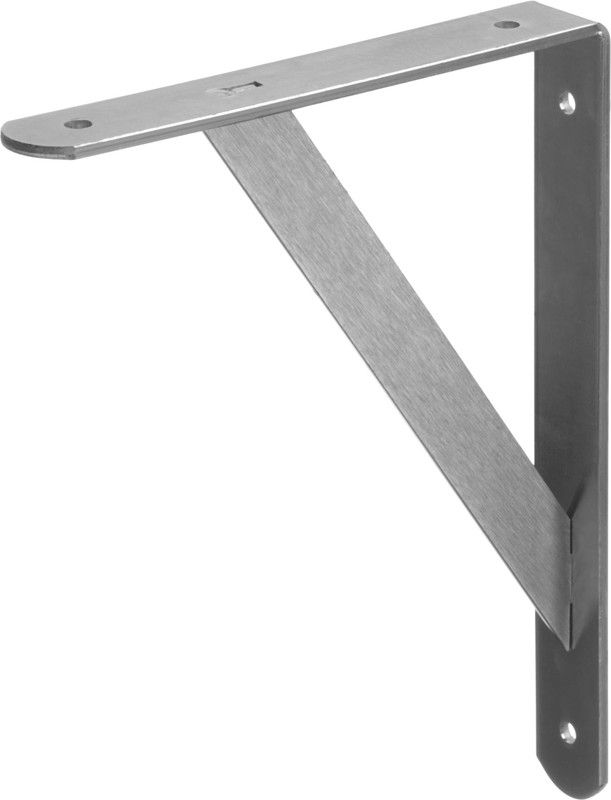 Уголок-кронштейн усиленный, с распоркой 500х330х4 мм Stayer Master 37424-5, оцинкованная сталь - фото