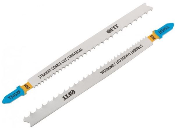 Полотно универсальное, фрезерованные зубья, переменный шаг, 132/106 мм T345XF FIT 40905, биметалл - фото