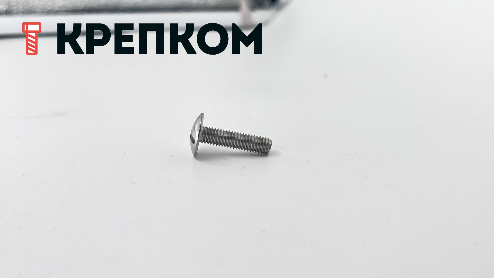 Винт мебельный М5х20 NF E 27-128 (art 9056), нержавеющая сталь А2 - фото