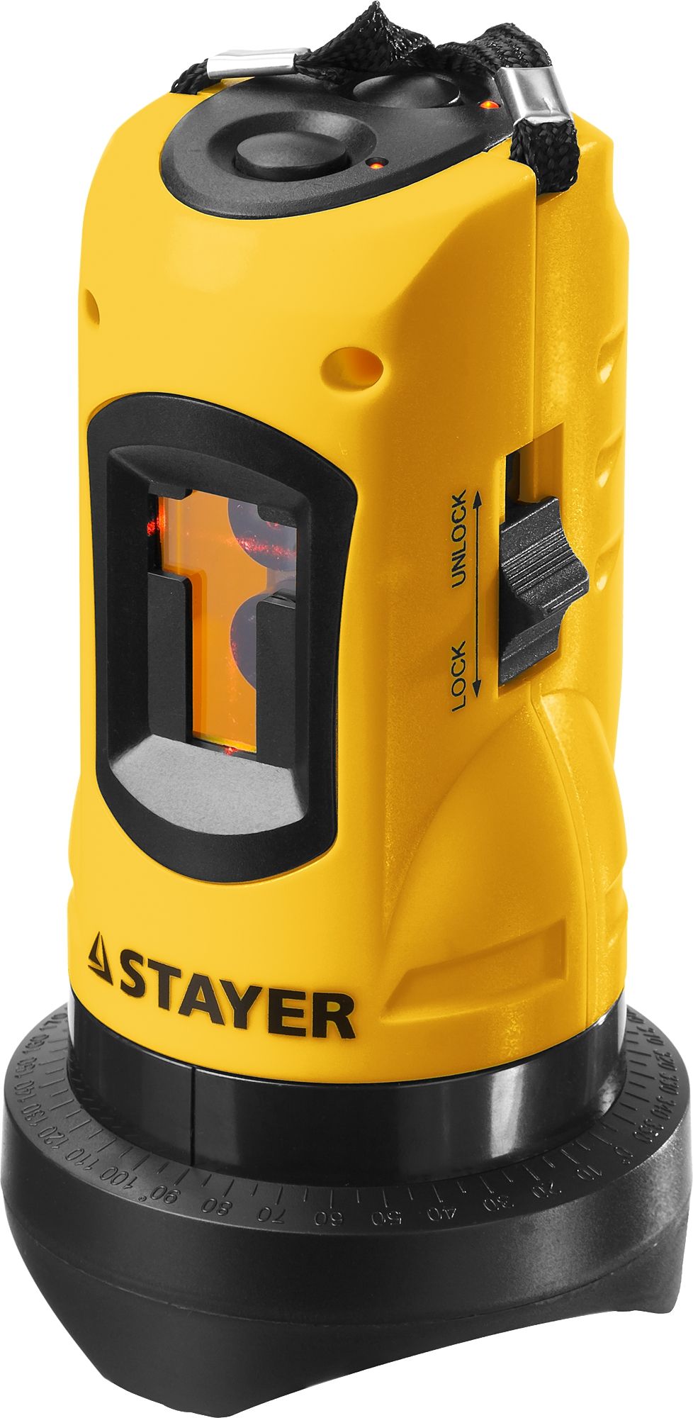 Нивелир лазерный линейный 10 м со штативом 120 см Stayer Laser-Max Professional 34960-H2, в пластиковом кейсе - фото
