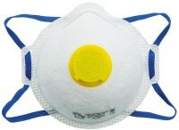 Полумаска фильтрующая с клапаном, класс защиты FFP2 Бриз РОС 12318