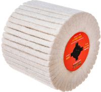 Изображение товара Барабан полировальный 120х100 посадка 19 мм фетровый Messer 11-57-017