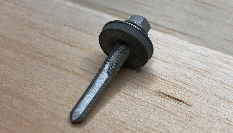 Саморез по металлу с увеличенным сверлом HARPOON HE5-R, Ruspret, углеродистая сталь SAE 1022 - фото