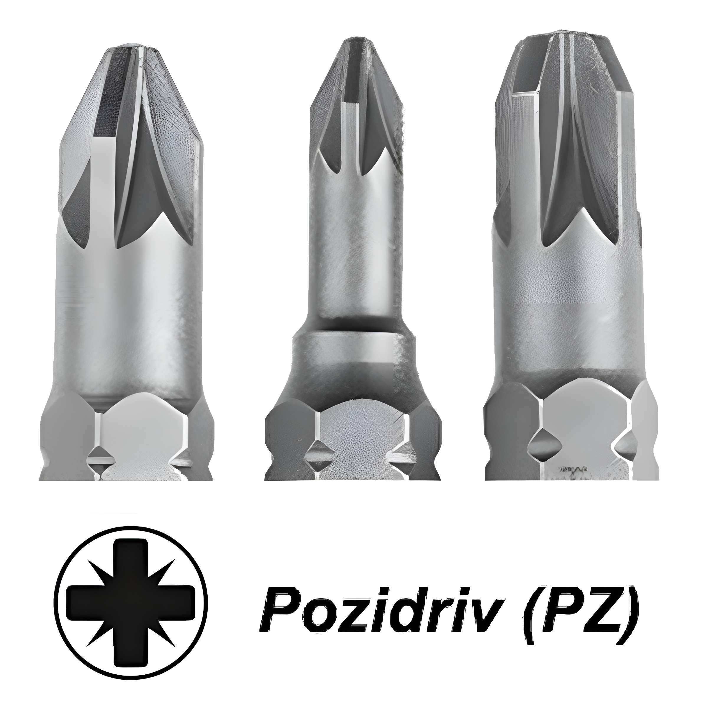 Бита двусторонняя крестовая PZ2/PZ3 длина 150 мм, хвостовик 6 мм System 6 Wiha 27629, сталь Cr-Mo-V - фото