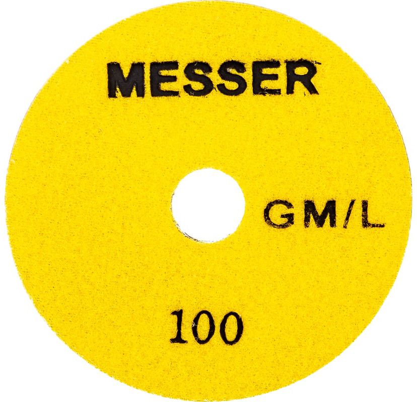 Круг алмазный шлифовальный мокрый по камню GM/WL Messer - фото