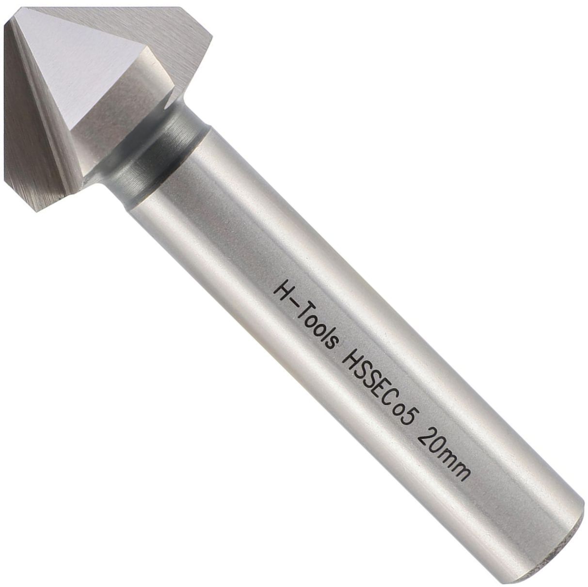 Зенковка по металлу 20х63 мм HSSE-Co5 H-Tools 745200EHT, 90° - фото