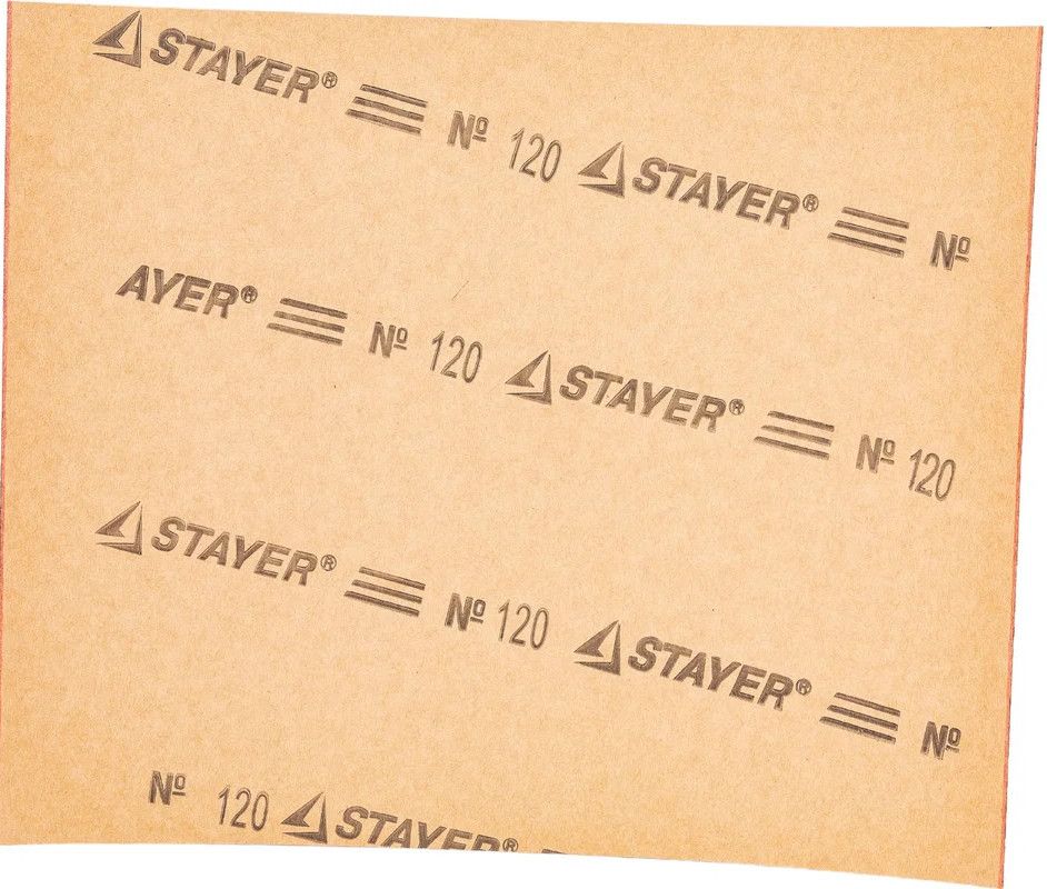 Лист шлифовальный на бумажной основе 230х280 мм Stayer Master 3543, 5 шт - фото