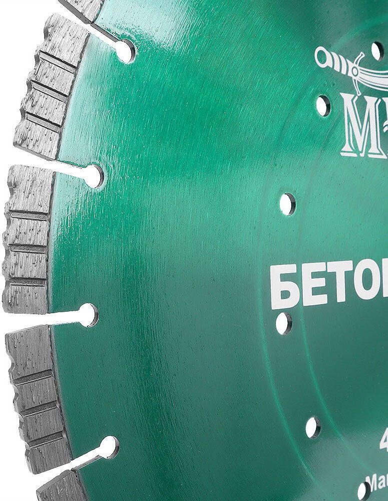 Диск алмазный сегментный для бетона и кирпича 400 мм, Messer-DIY 01.400.024 - фото