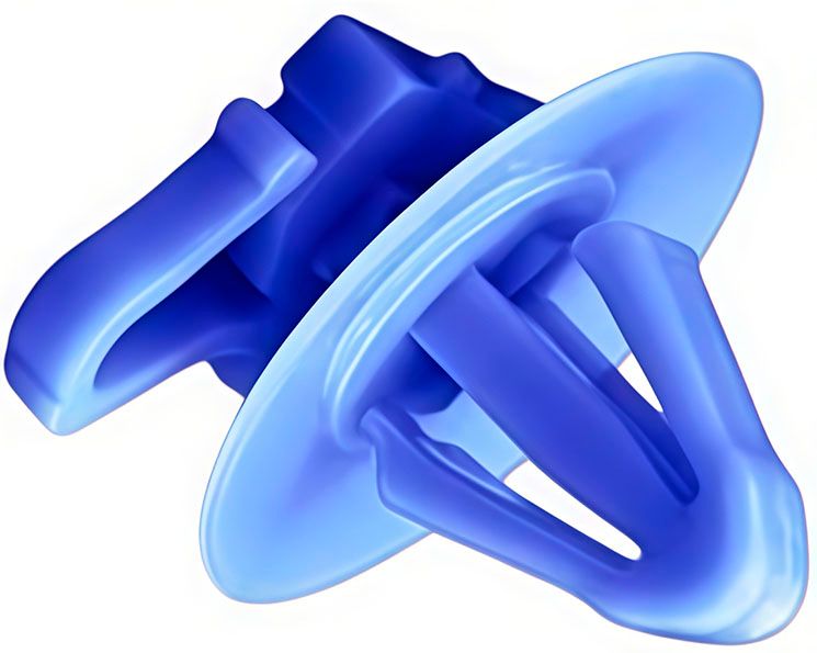 Клипса автомобильная крепежная фигурная AS-1258-А - фото