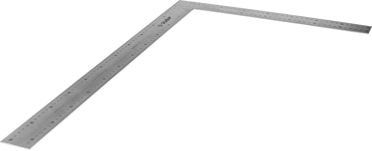 Угольник плотницкий 600х400 мм УПН-60 ЗУБР 3434-61_z01, нержавеющая сталь - фото