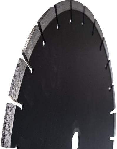 Диск алмазный лазерный сегментный A/A по асфальту и свежему бетону, мокрый рез, Messer - фото