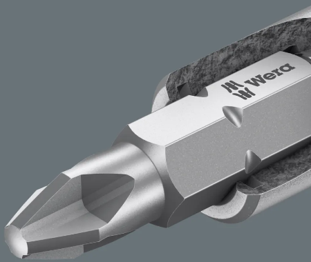 Отвертка с битами Wera Kraftform Kompakt 28 WE-134491, 7 предметов - фото