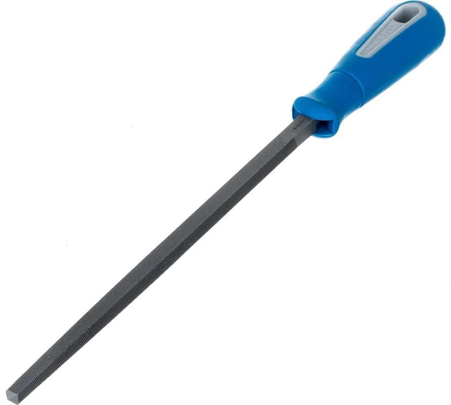 Напильник квадратный 200 мм с двухкомпонентной рукояткой, зернистость 2 ЗУБР PROF 1641-20-2 - фото