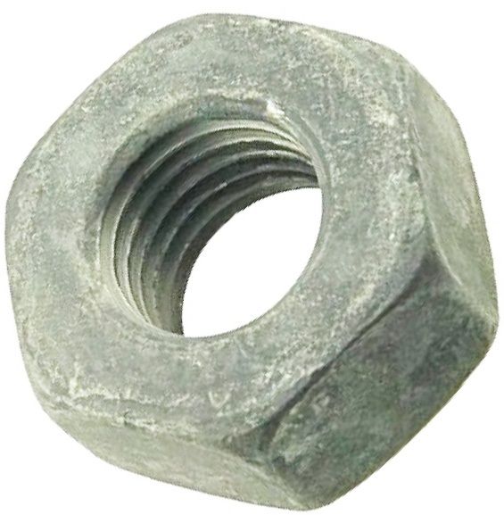 Гайка DIN 6915 / ГОСТ Р 52645-2006 (DIN 6915), класс прочности 10, цинк-ламельное покрытие - фото