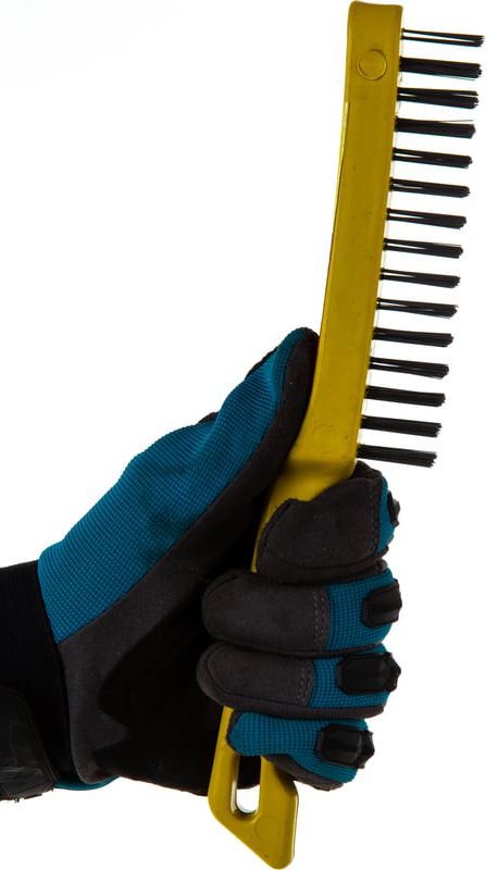 Щетка проволочная стальная с пластиковой ручкой Professional Stayer - фото